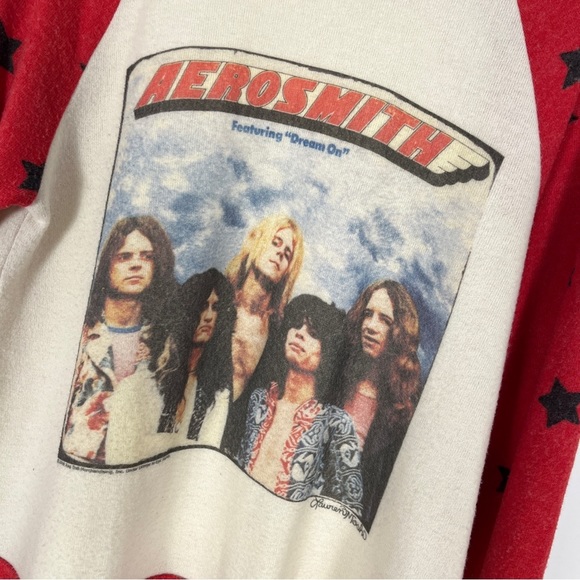 Lauren Moshi Beverly Hills Aerosmith Star  graphic Sweatshirt Size XS - Picture 4 of 11